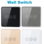 1,2,3 colored Gang WiFiو ZigBee Wall Touch Smart Light