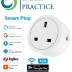 16A UK Tuya Wifi Zigbee Smart Plug 3500W Monitor Timing Outlet Smart Home Socket Works With Gateway Alexa Google Home