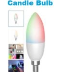 5W WiFi+BLE Candle Bulb