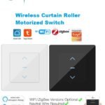 EU WiFi Zigbee Roller Shutter Curtain Switch For Electric Motorized Blinds With Remote Control Google Home Aelxa Echo