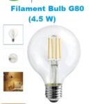 Filament Bulb G80 4.5W DW - Filament G80 4.5W DW