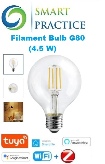 Filament Bulb G80 4.5W DW - Filament G80 4.5W DW Filament Bulb G80 4.5W DW - Filament G80 4.5W DW - Image 1