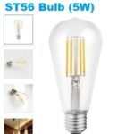 Filament Bulb ST56 5W DW - Filament ST56 5W DW