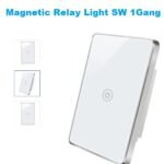 Magnetic Relay Light Switch 1Gang without N US- MYQ-ZLS01S