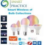 Smart LED Bulb Wi-Fi IR Bluetooth RGB CCT DIM A60 C37 G45 GU10 LED Bulb - LB101IRWF5-9W-I-G1