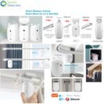 Tuya Smart Curtain Robot for U Rail Rod Curtain Motor Google Drive Smart Life App Wifi , Zigbee ,Bluetooth Robot Curtain Work with Alexa Google
