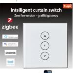 Tuya ZigBee 3.0 Curtain Switch Remote Control Blinds Engine Roller Shutter Timer Work App With Google Home Aelxa Echo Smart Home