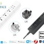 WIFI Smart Power Strip Universal Works With Alexa Googlehome Multi Plug four takes 6AC Socket 4 USB Voice Contro UK,EU,US,AU