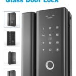 Wi-Fi Fingerprint Glass Door Lock - MYQ-iLockG200