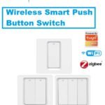 WiFi ZigBee Smart Push Button Switch No Neutral Required Alexa Google Home Voice Control 1,2,3 Way UK