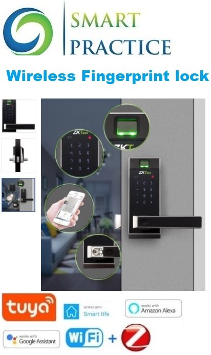 Wireless BLE Fingerprint Touch Keypad Door Lock Wireless BLE Fingerprint Touch Keypad Door Lock - Image 1