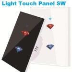 Zigbee Wifi Smart Light Wall Switch Interruptor Touch Panel Tuya Wireless Voice APP US Regulation Remote Control with Alexa Google Home