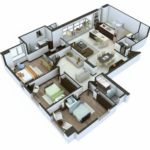 (Design & Consultation Fees) Single 100m2 floor