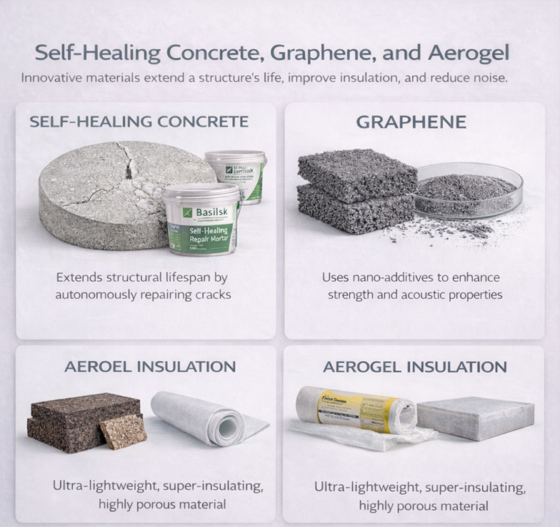 aerogel concrete insulation material NASA comparison Ready to Build the Future?